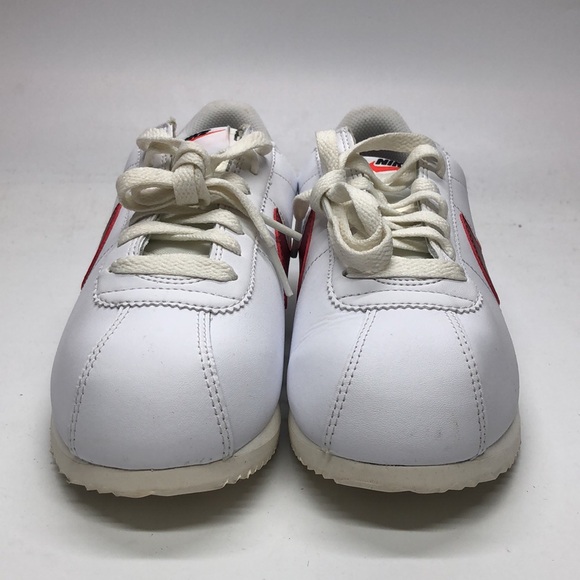 Women’s Nike Cortez”White Red Stardust” White/Red DN1791-103 NWOB - Picture 3 of 5